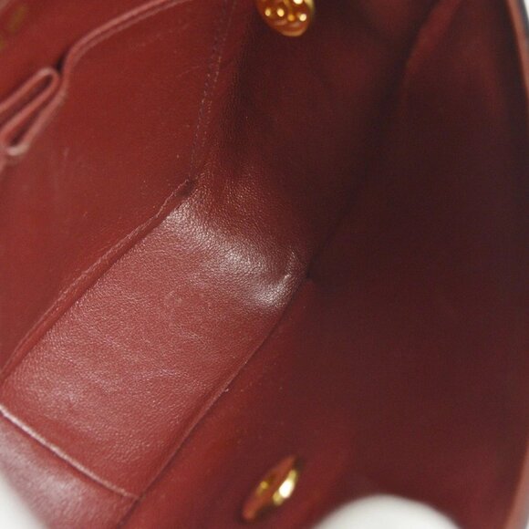 Chanel Black Lambskin Classic Square Flap Shoulder Bag - Picture 4 of 9